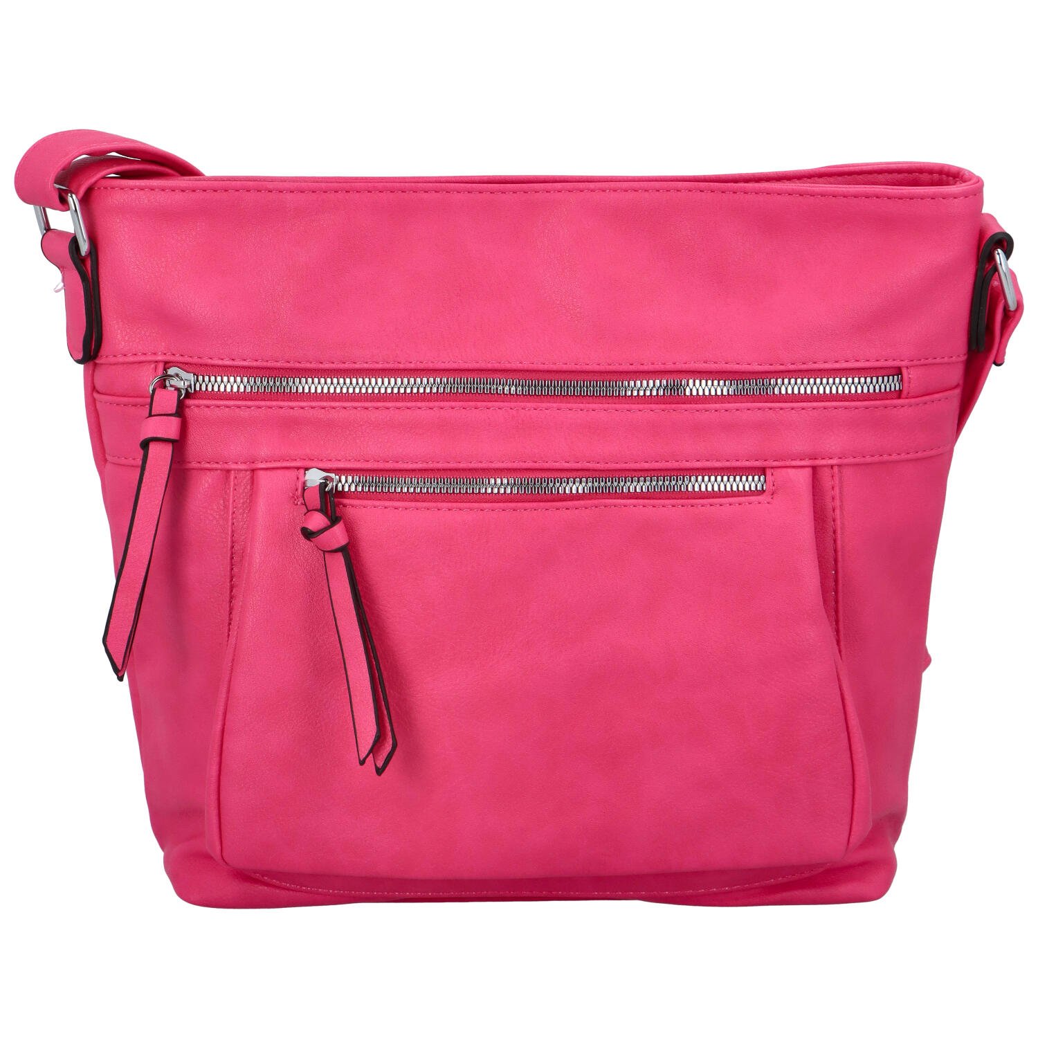 Dámská crossbody kabelka fuchsiová - Paolo bags Xanthe