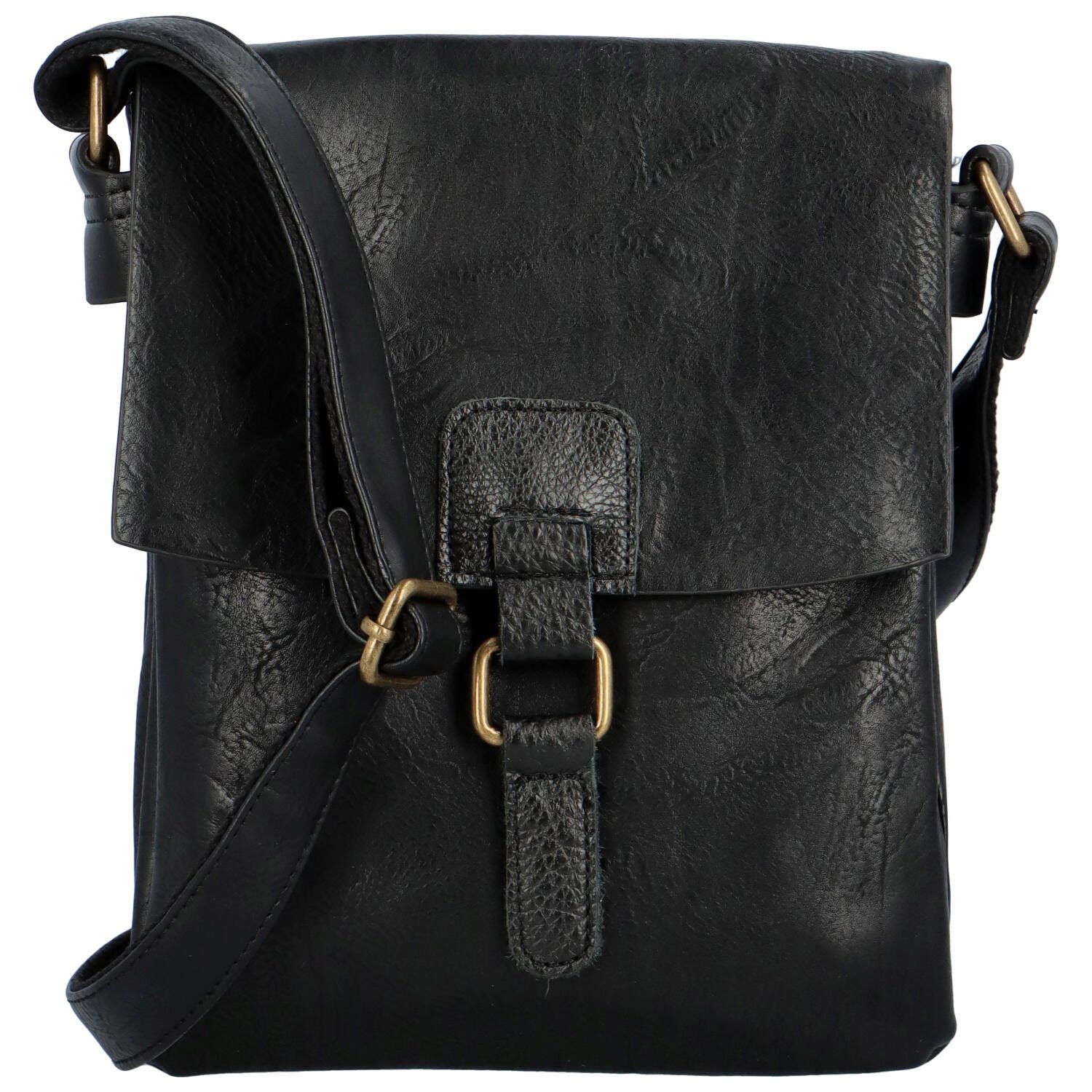 Dámská crossbody kabelka černá - Paolo bags Oresta 