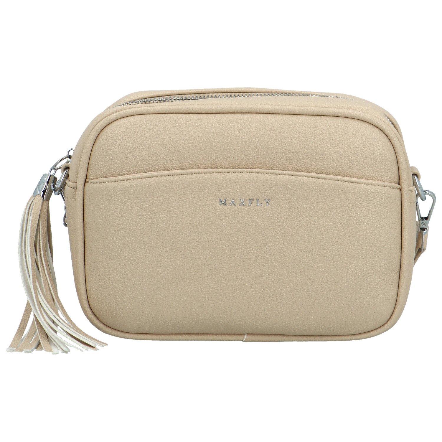 Dámská crossbody kabelka béžová - MaxFly Qeuline new