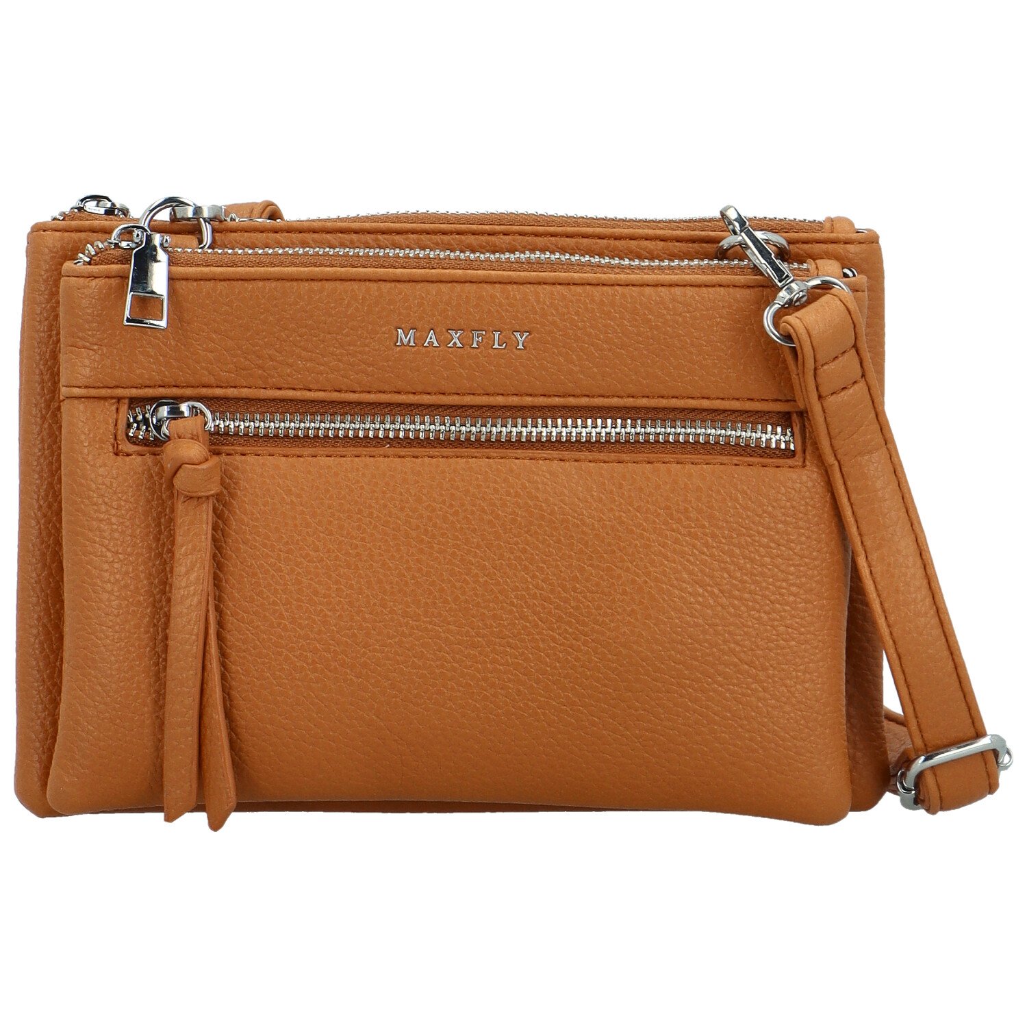 Dámská crossbody kabelka hnědá - MaxFly Fidelia