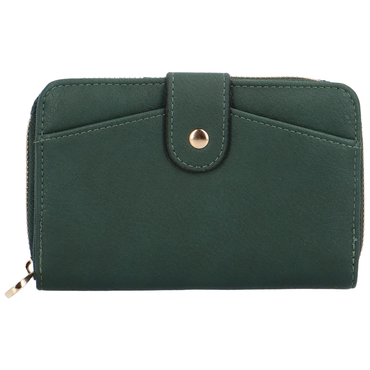 Dámská peněženka tmavě zelená - Coveri Ximena