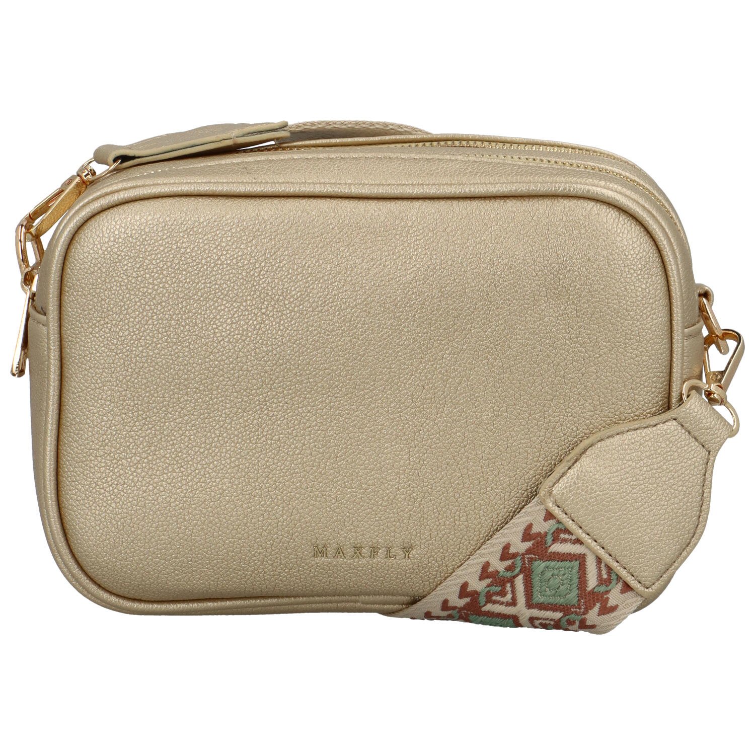 Dámská crossbody zlatá - MaxFly Jerissa