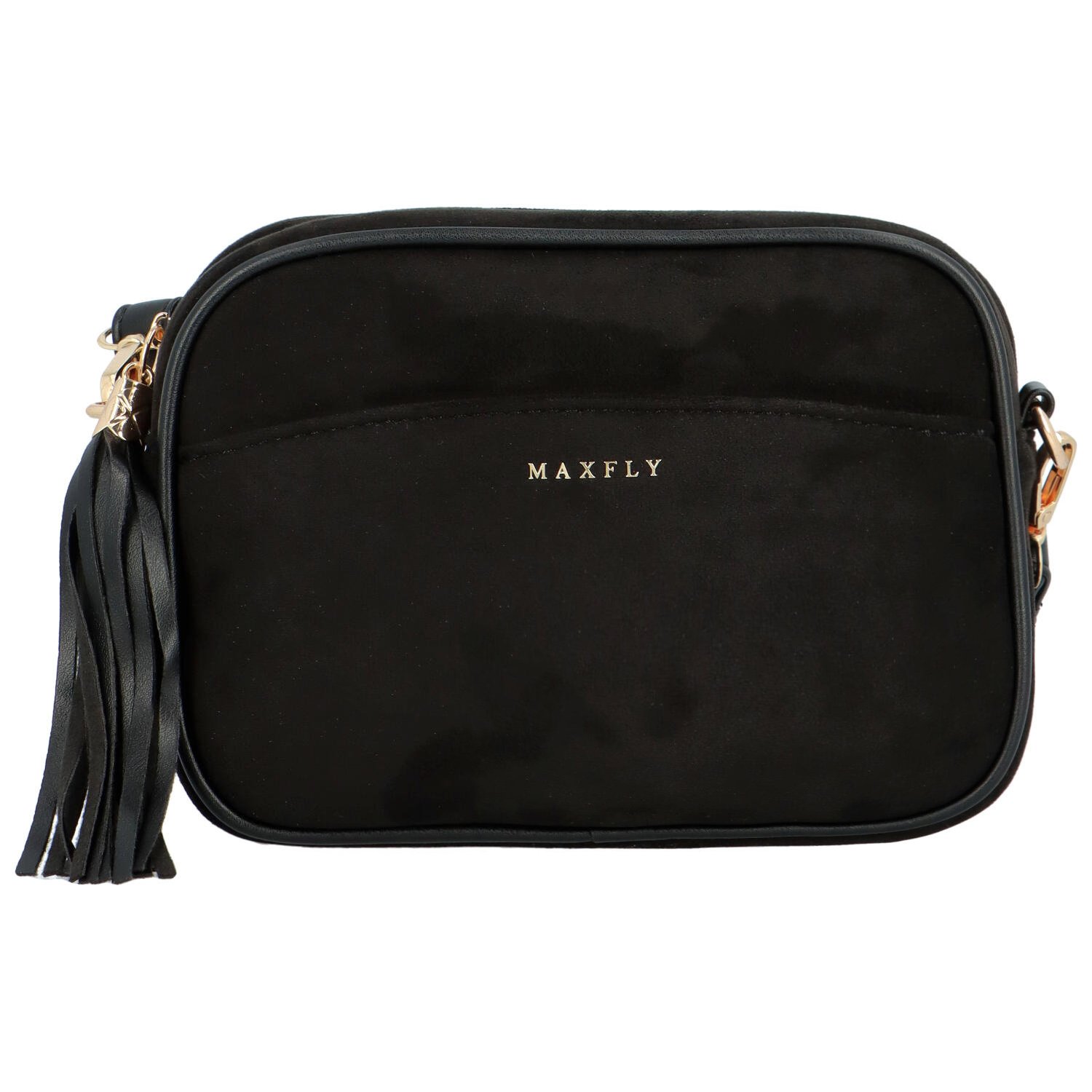 Dámská crossbody kabelka černá - MaxFly Qeuline