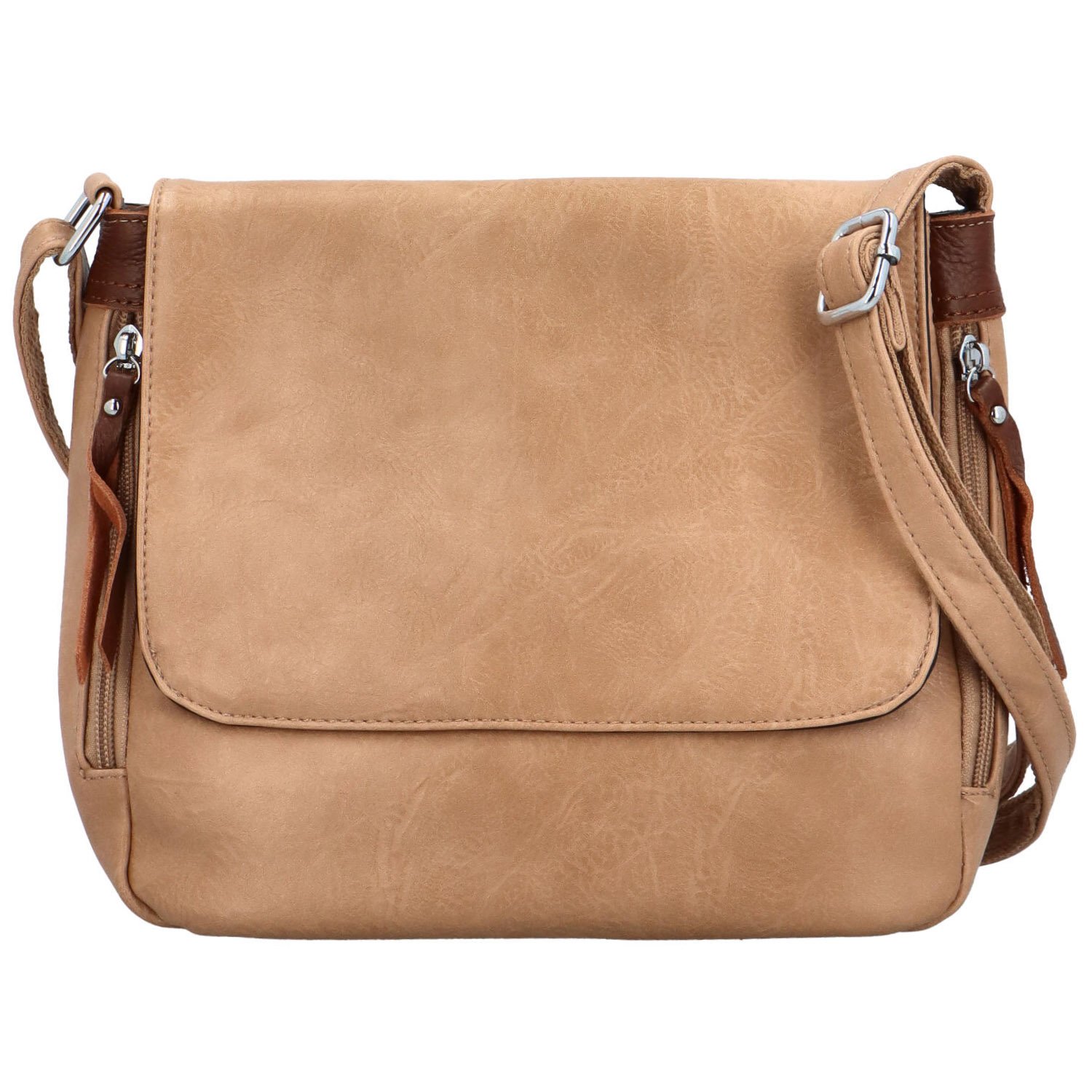 Dámská crossbody kabelka khaki - Firenze Ceryss