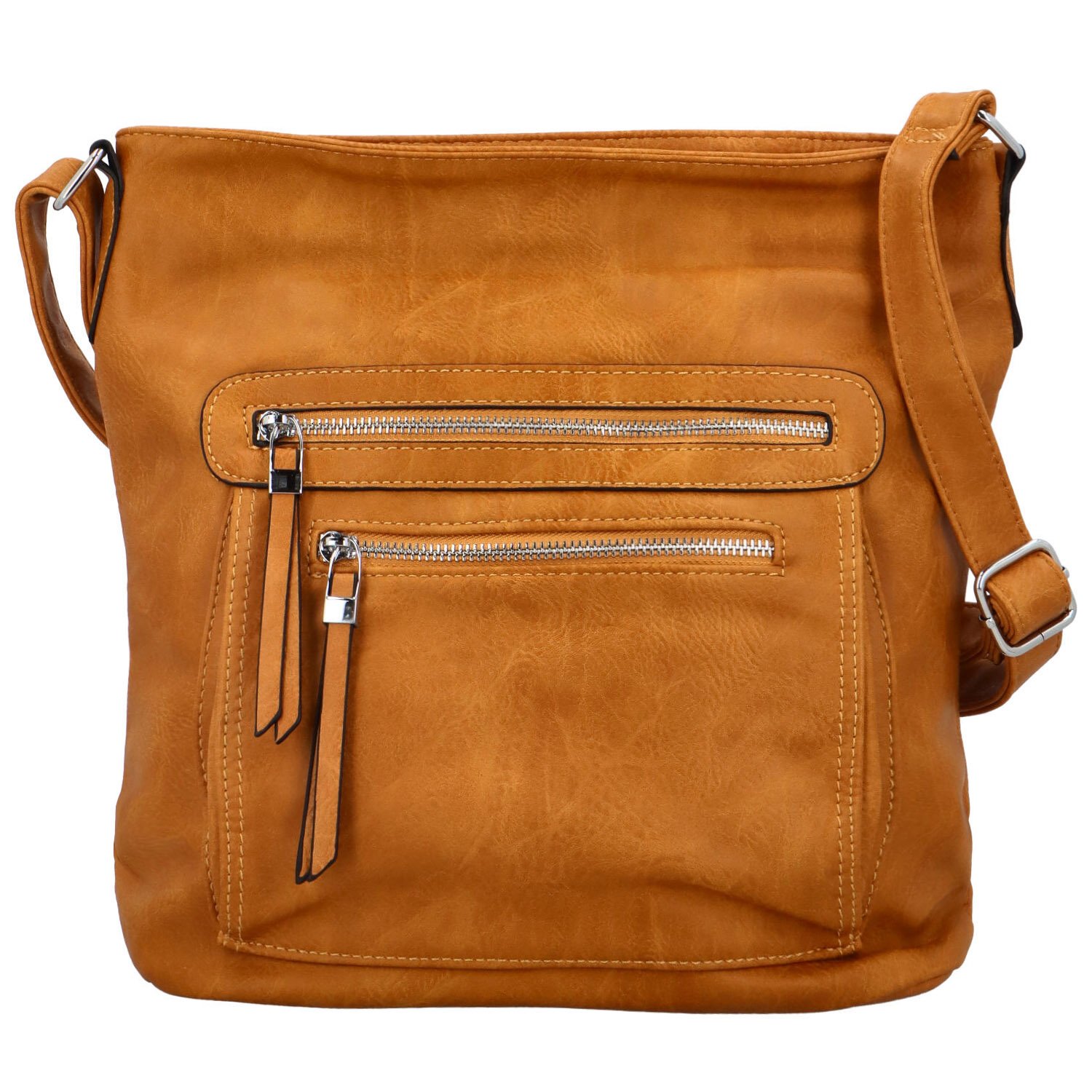 Dámská crossbody kabelka oranžová - Firenze Charix