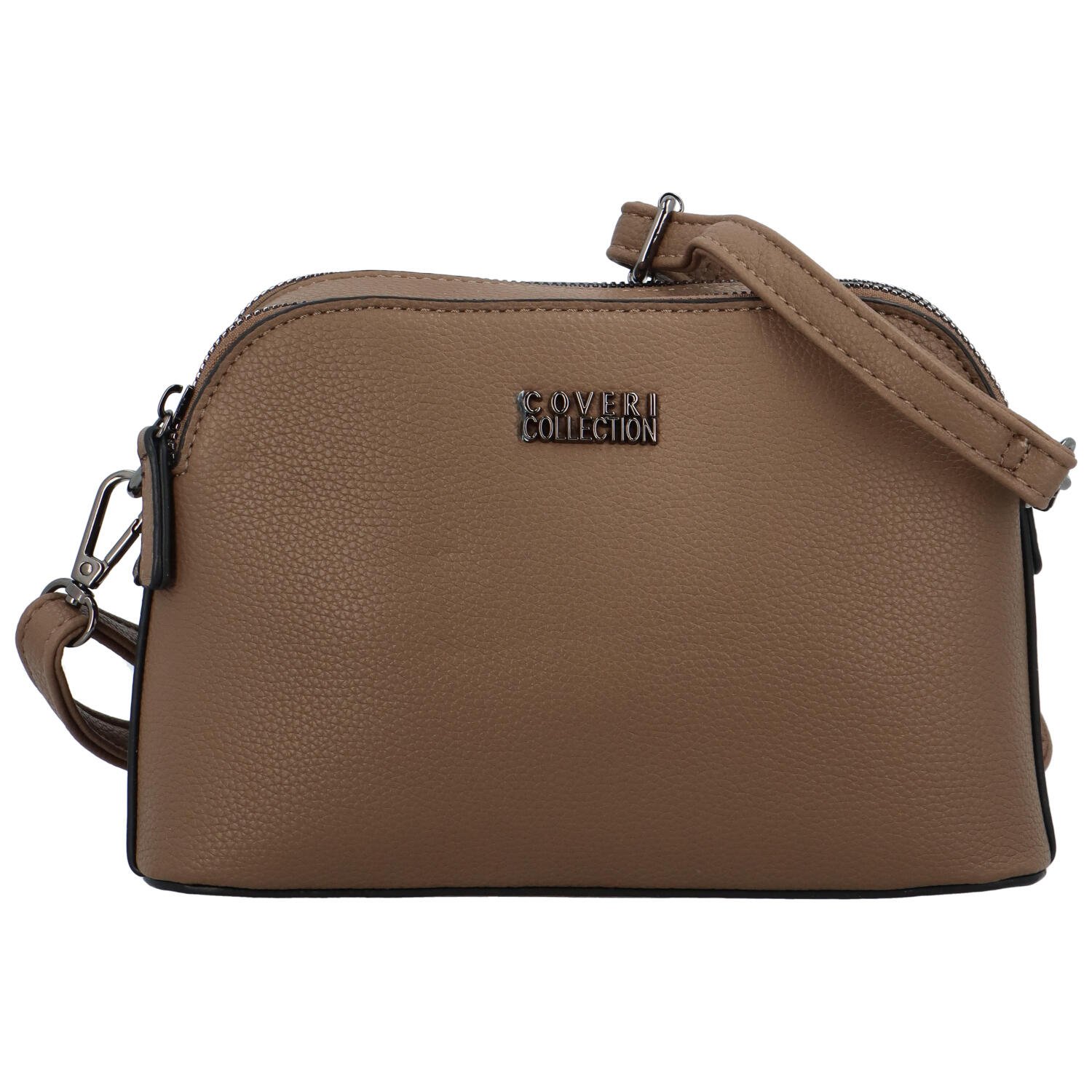 Dámská crossbody kabelka taupe - Coveri Ivena