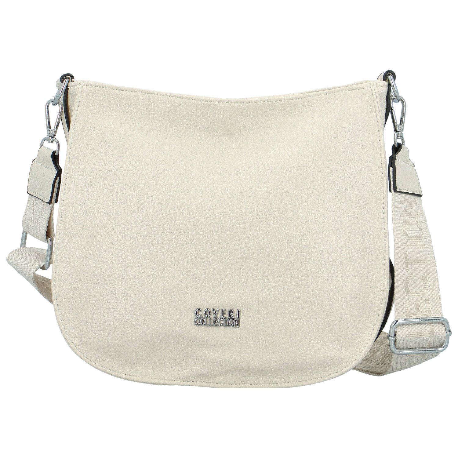 Dámská crossbody kabelka krémová - Coveri Agria