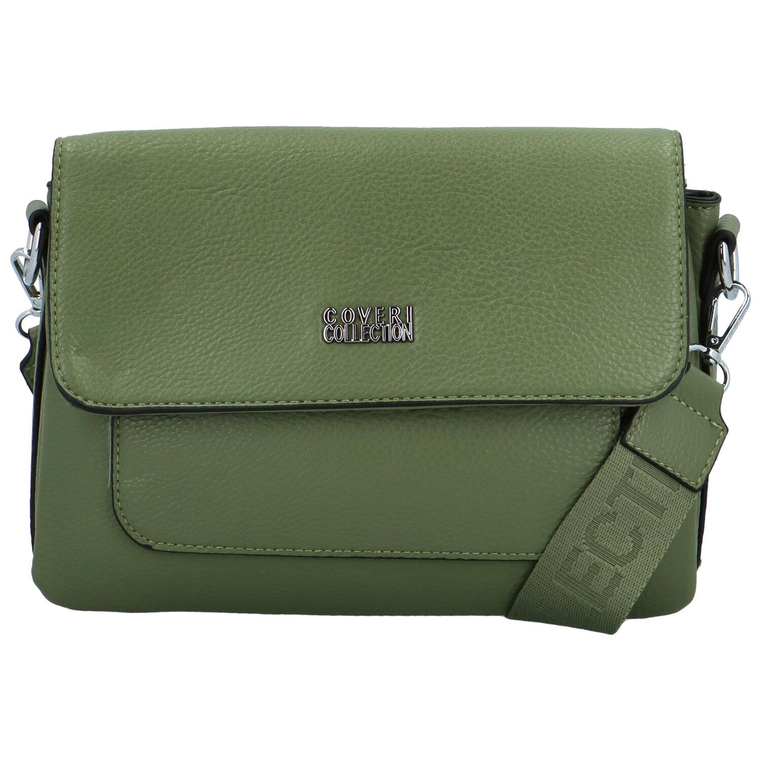 Dámská crossbody kabelka zelená - Coveri Sandra