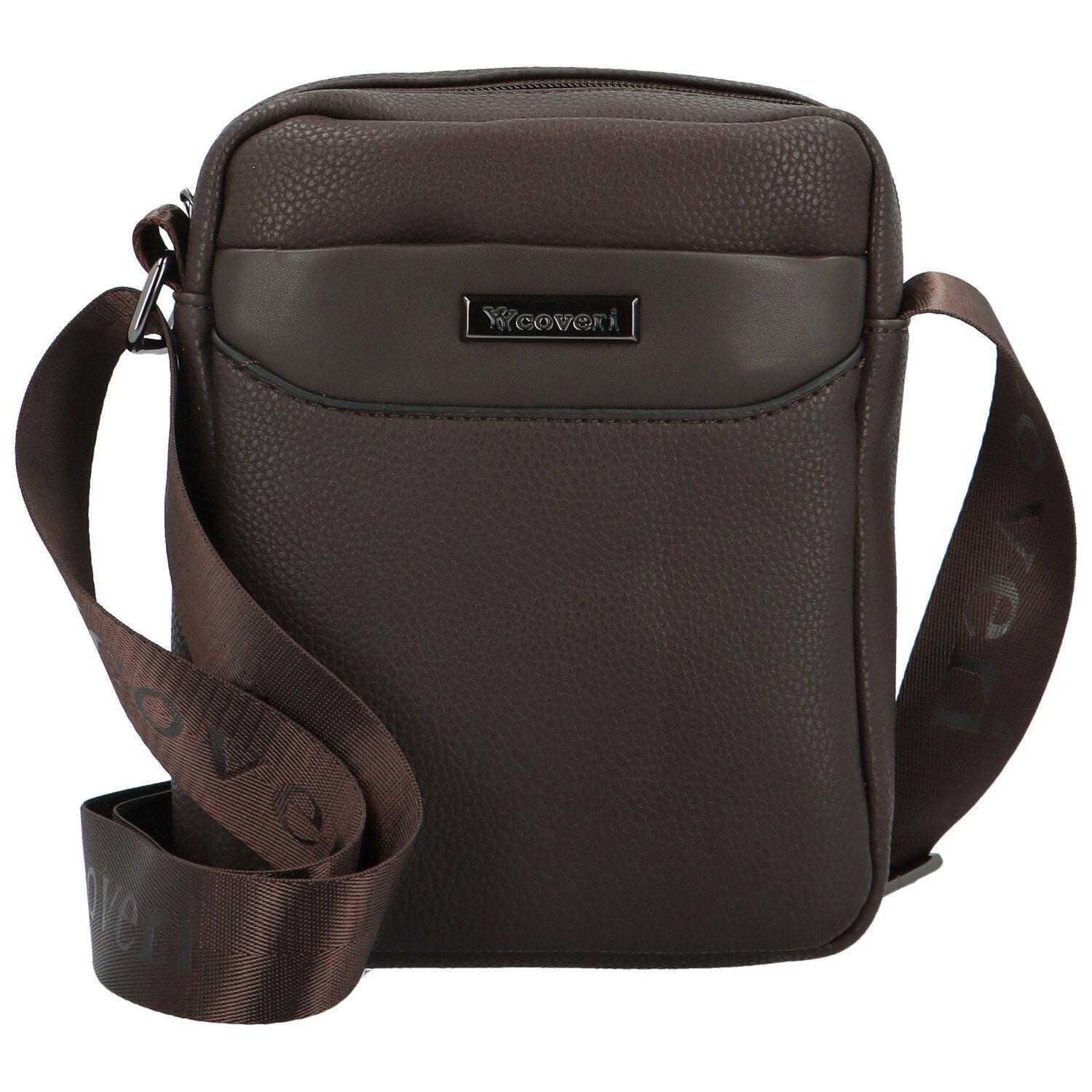 Pánská crossbody taška coffee - Coveri Miach