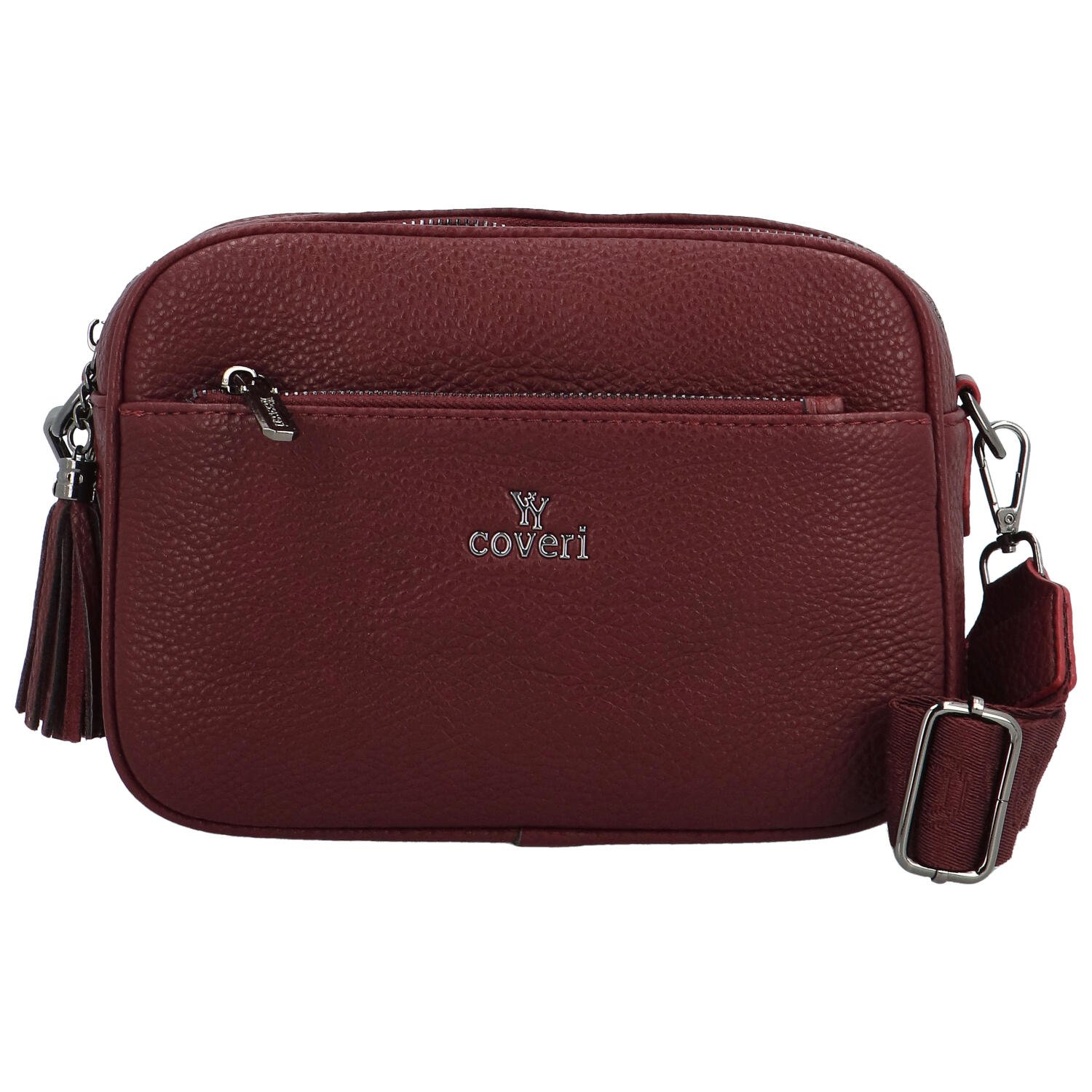 Dámská crossbody kabelka červená - Coveri Tyris