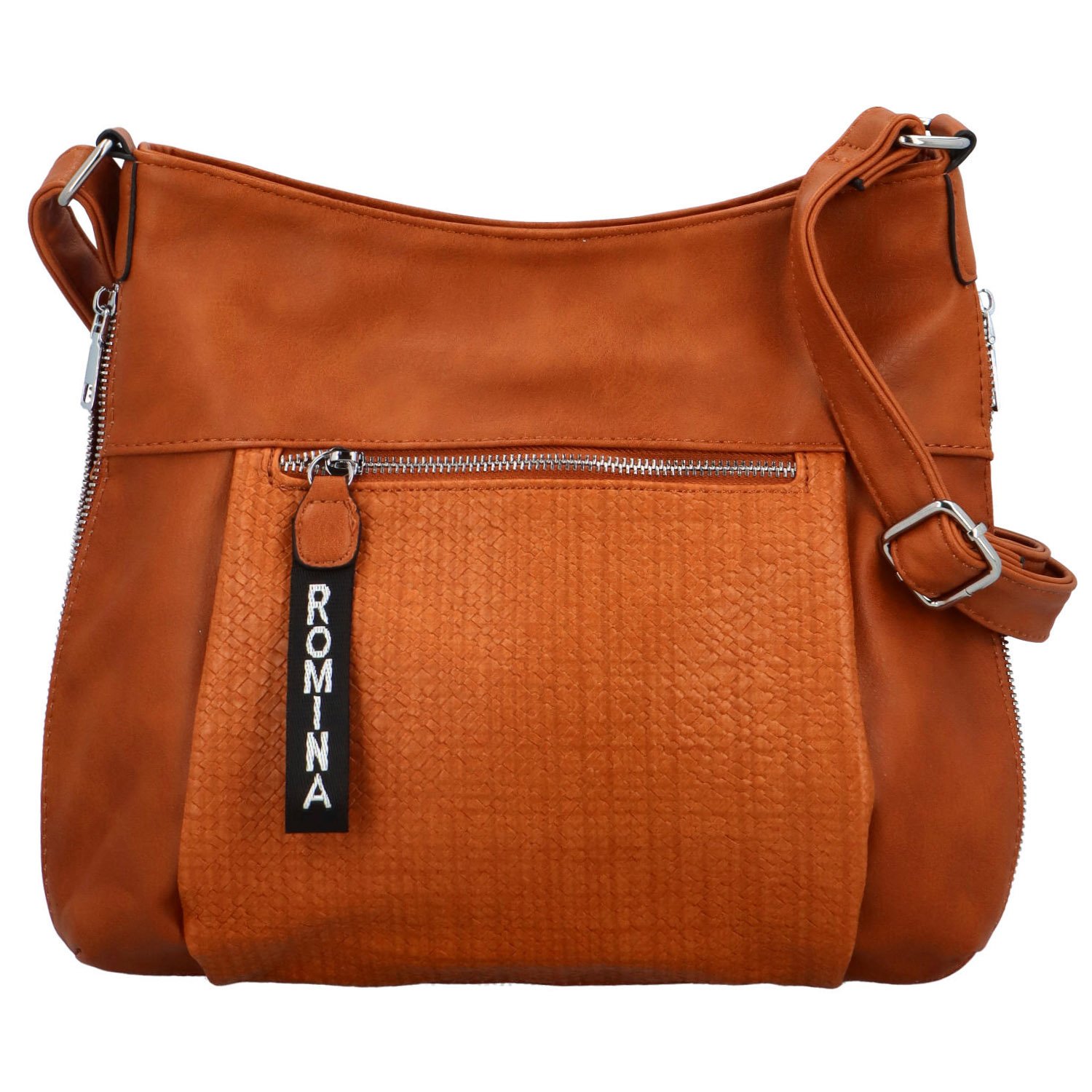 Dámská crossbody kabelka hnědá - Romina & Co Bags Dolma