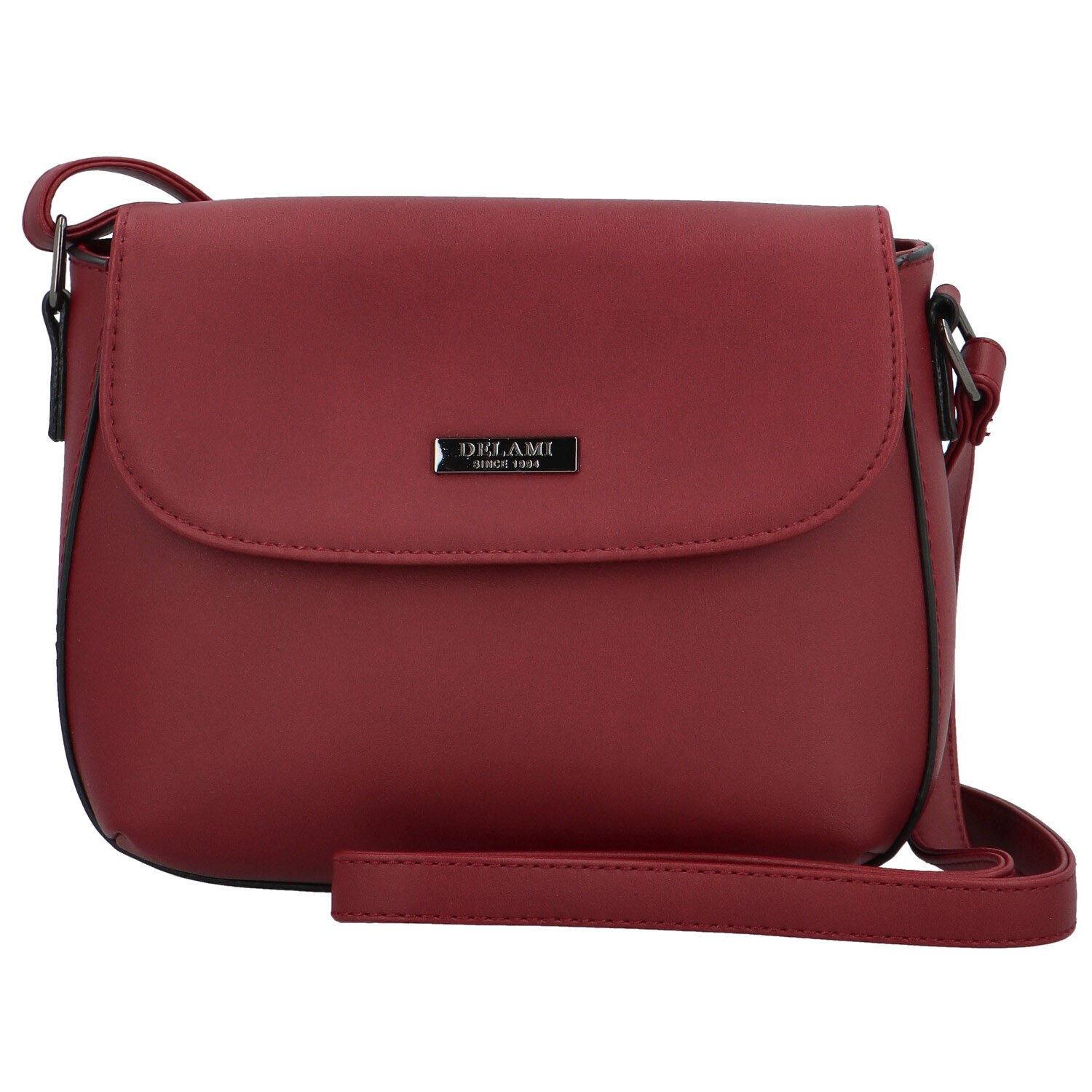 Dámská crossbody kabelka vínová - Delami Little Mia