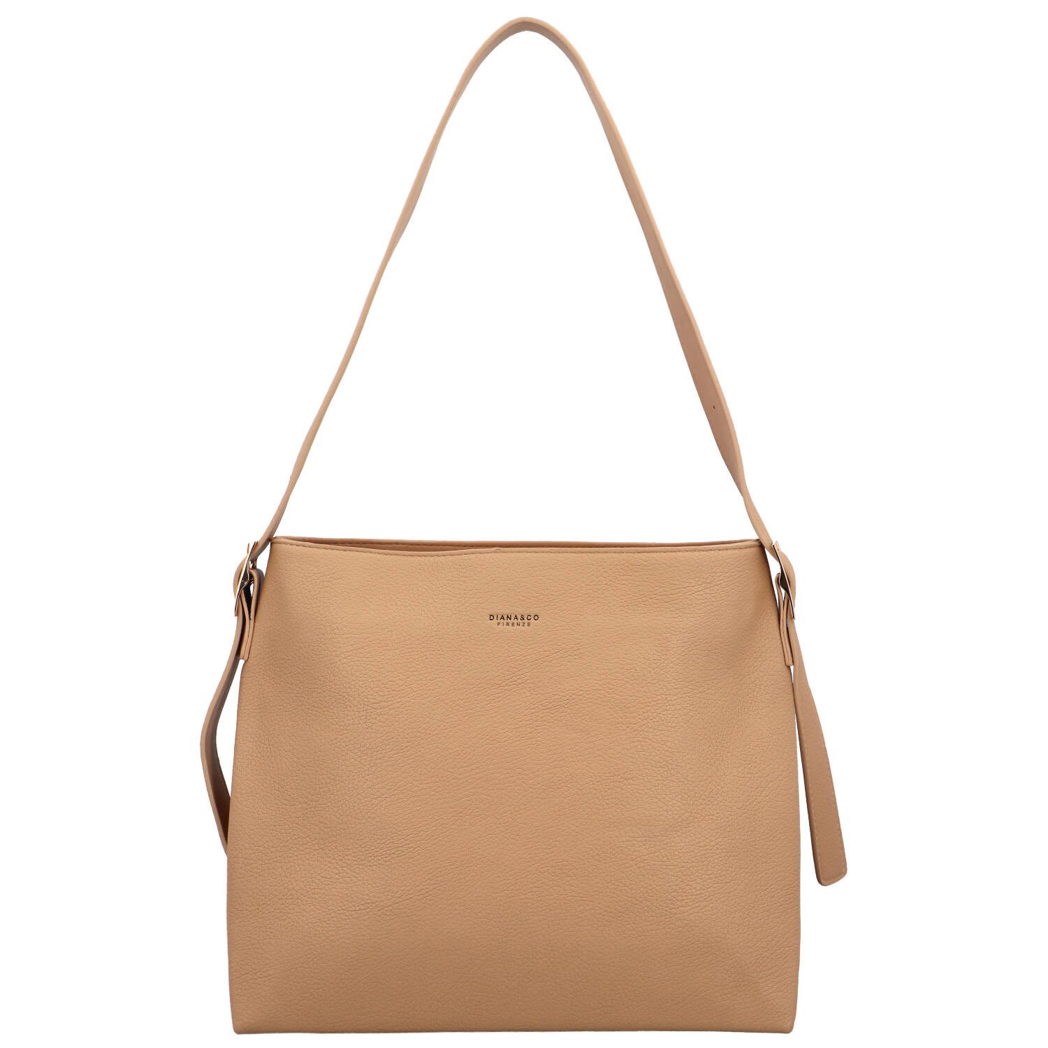 Dámská crossbody kabelka camel - DIANA & CO Cementiah