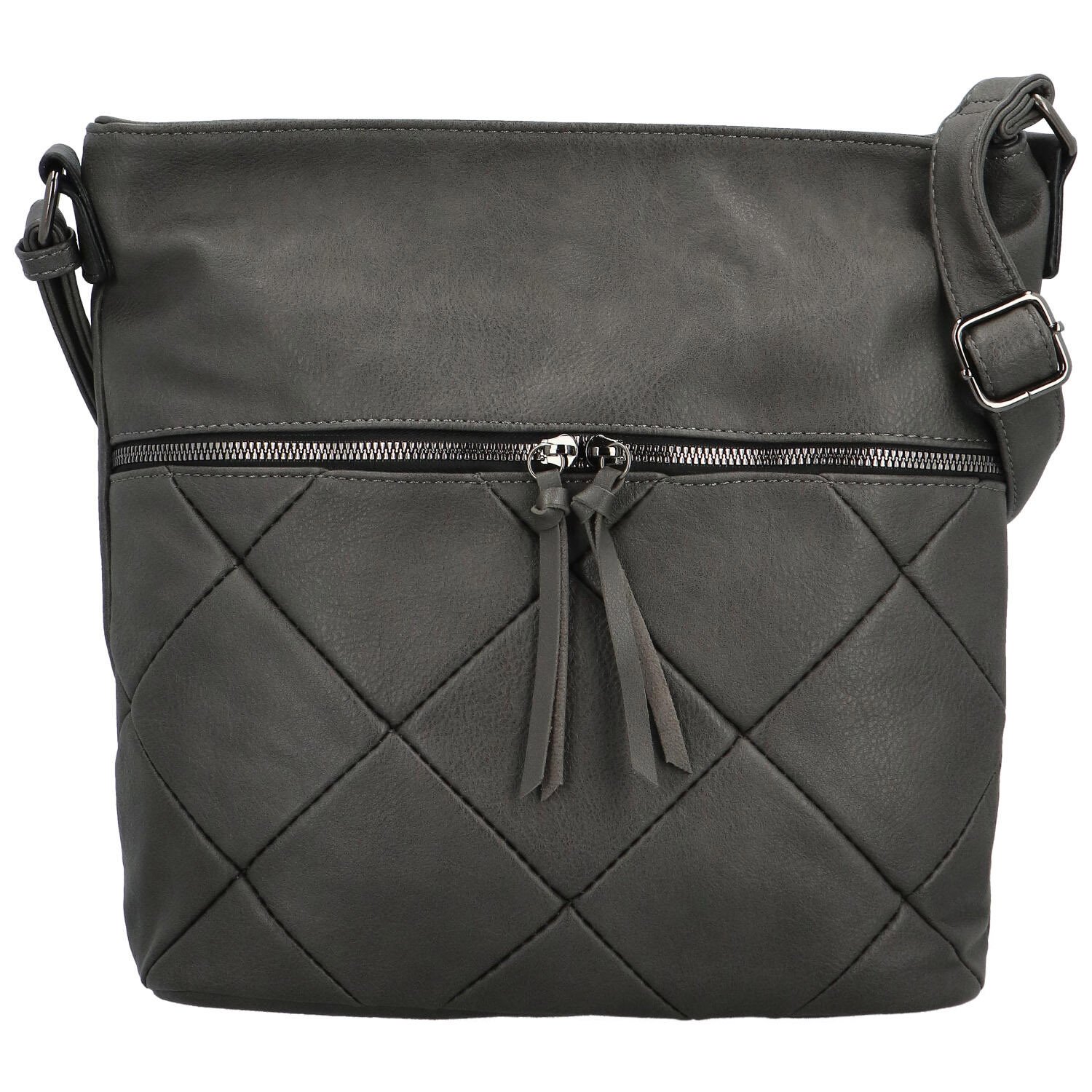 Dámská crossbody kabelka šedá - Coveri Ariff