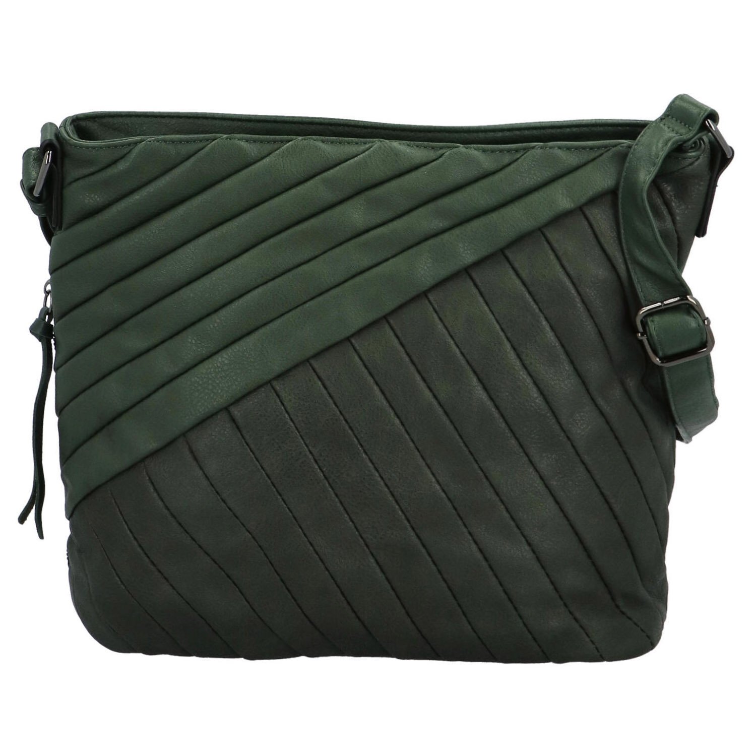 Dámská crossbody kabelka tmavě zelená - Coveri Lenhara