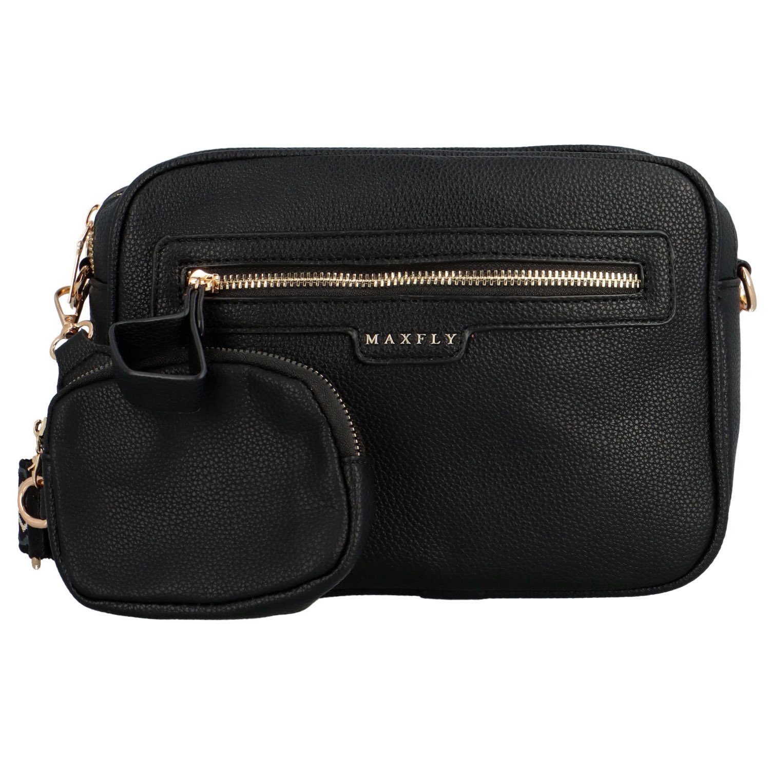 Dámská crossbody kabelka černá - MaxFly Ghassa