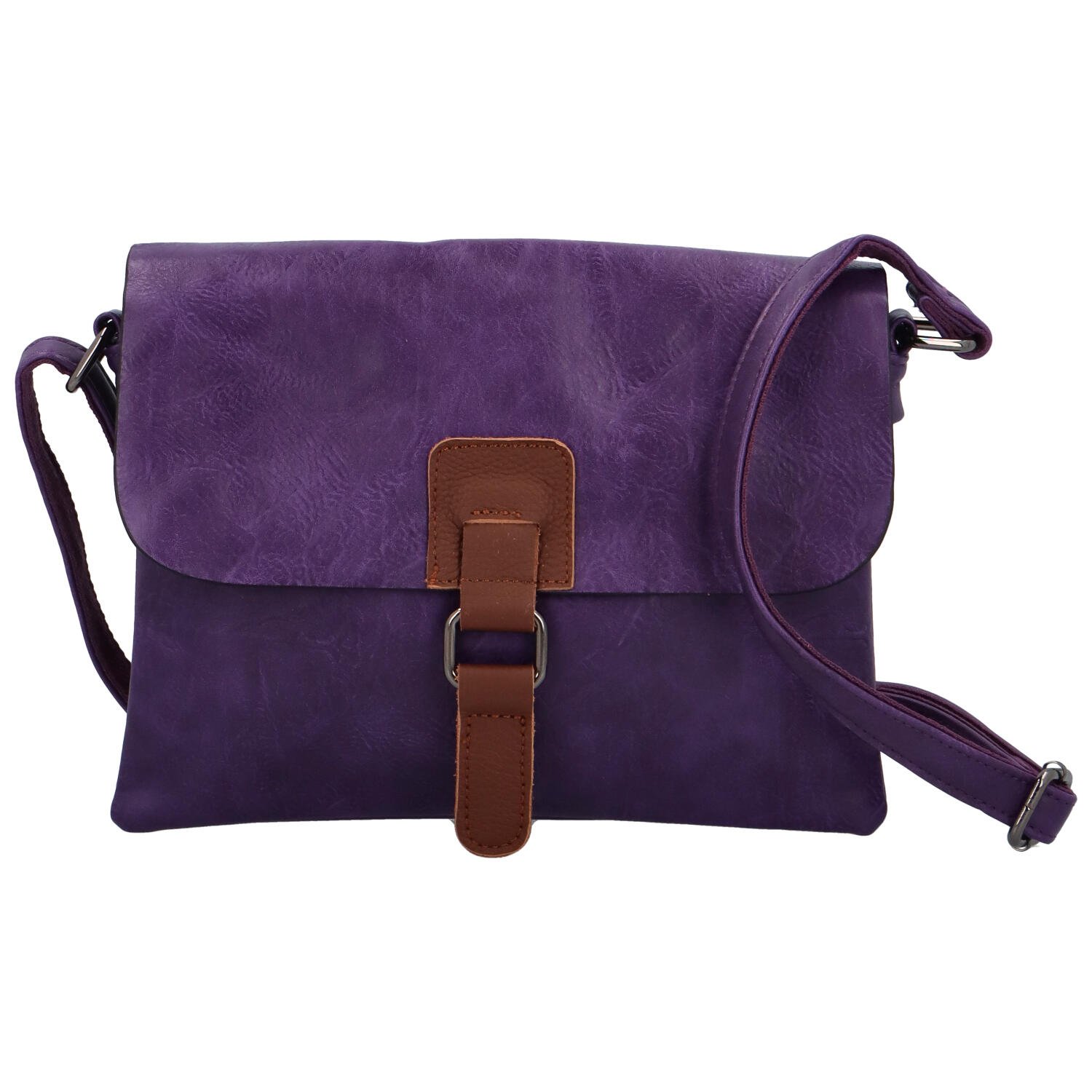 Dámská crossbody kabelka tmavě fialová - Firenze Alaiossa