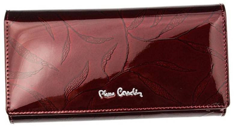 Dámská kožená peněženka vínová - Pierre Cardin Gotors