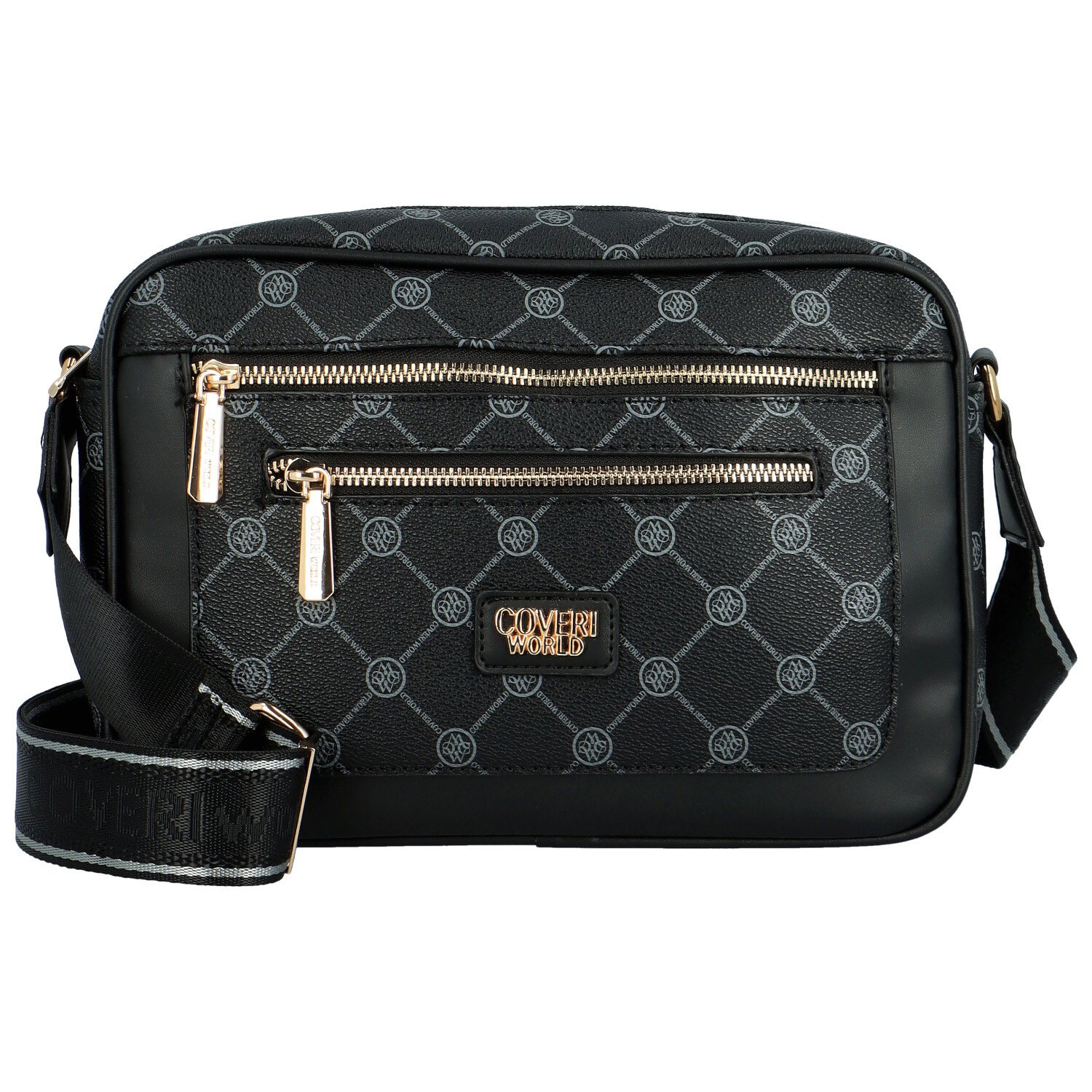 Dámská crossbody kabelka černá - Coveri Joxelin