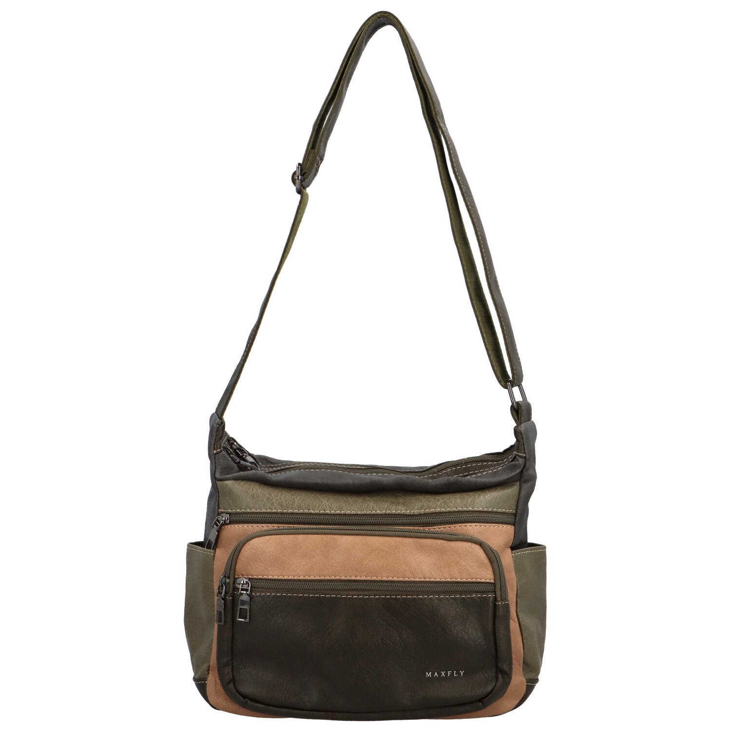 Dámská crossbody kabelka army/zelená - MaxFly Fiorella