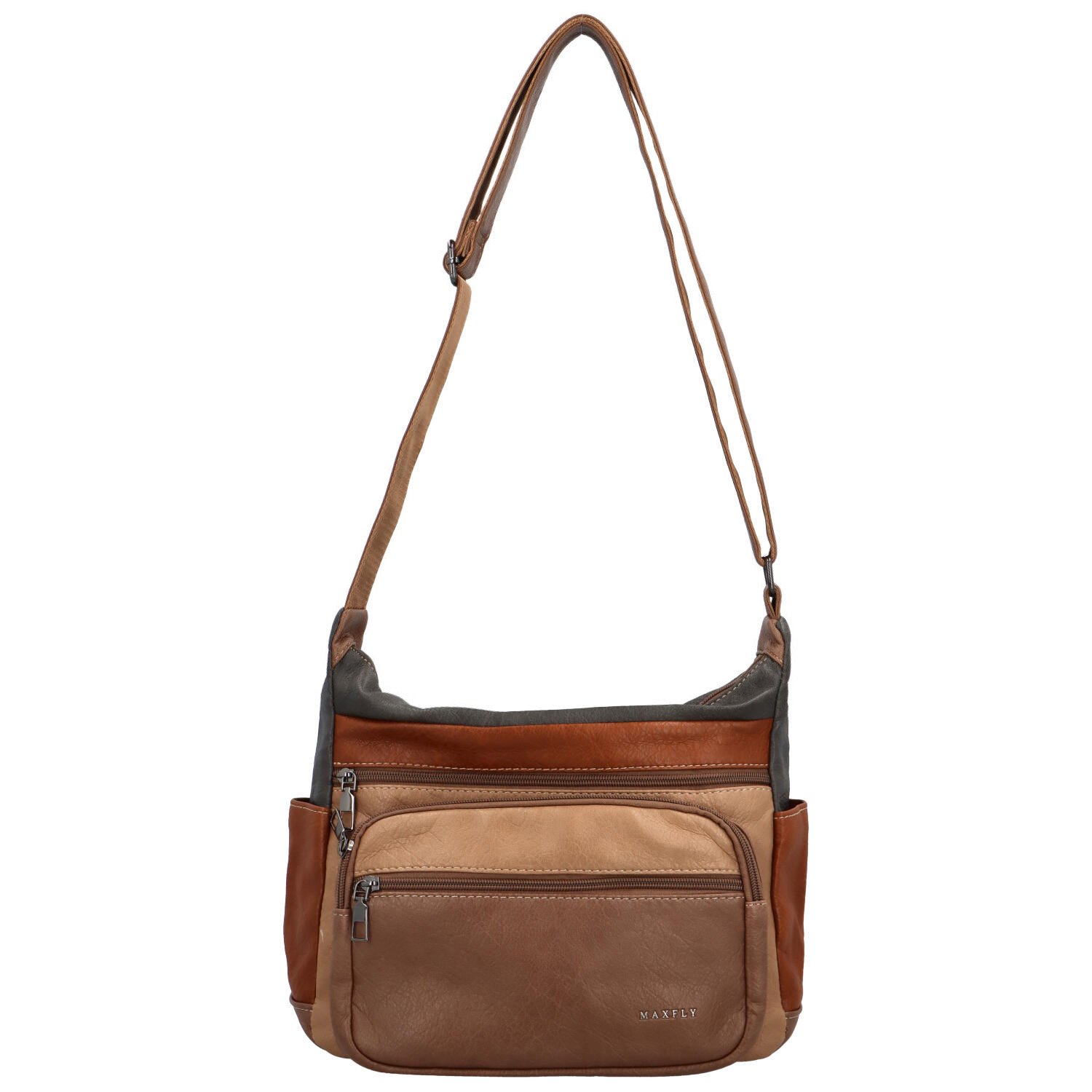 Dámská crossbody kabelka khaki - MaxFly Fiorella