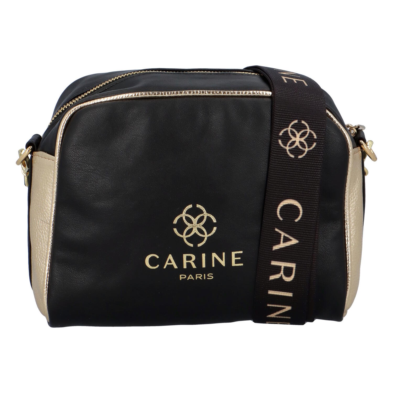 Dámská crossbody kabelka černá - Carine Allegra