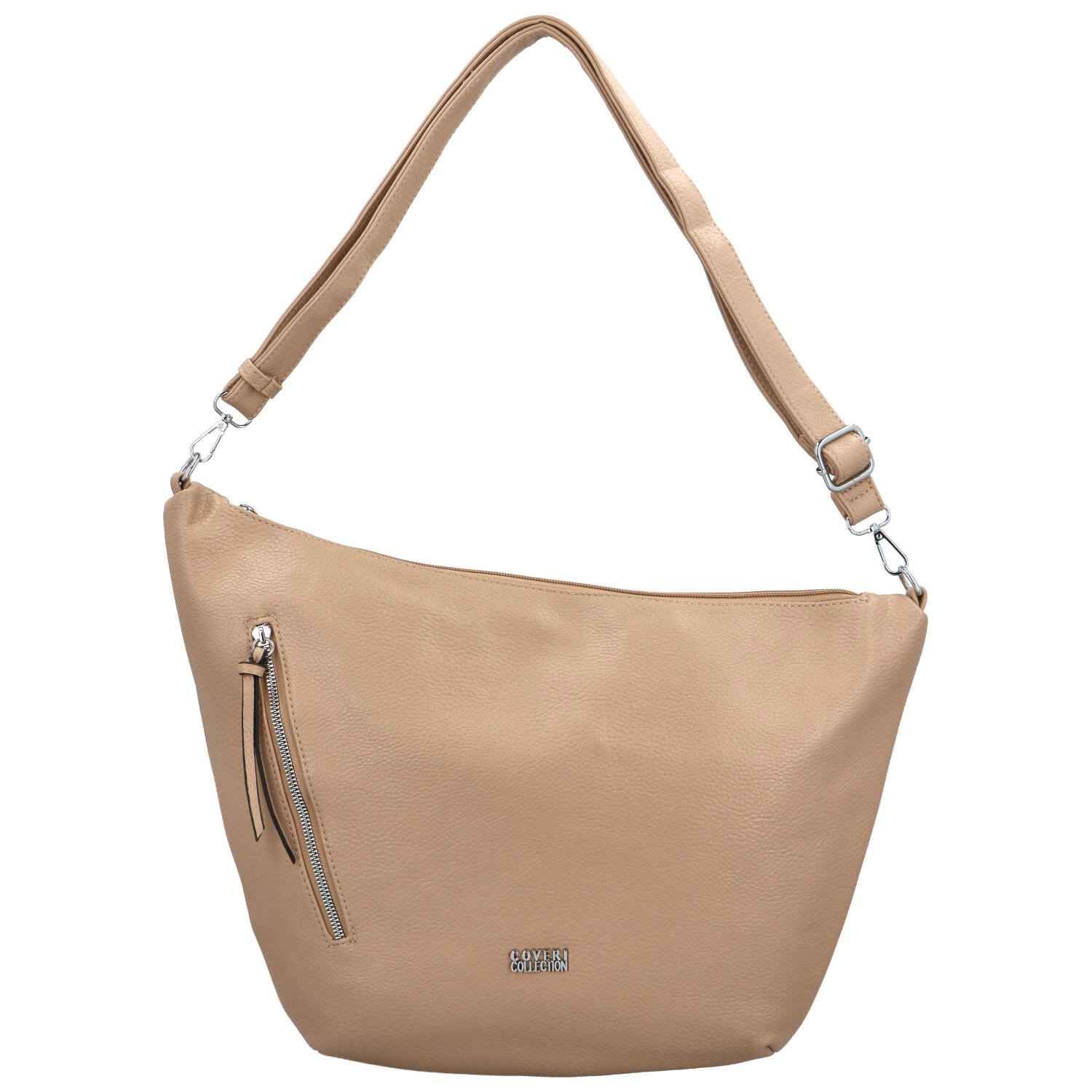 Dámská crossbody kabelka taupe - Coveri Morisien