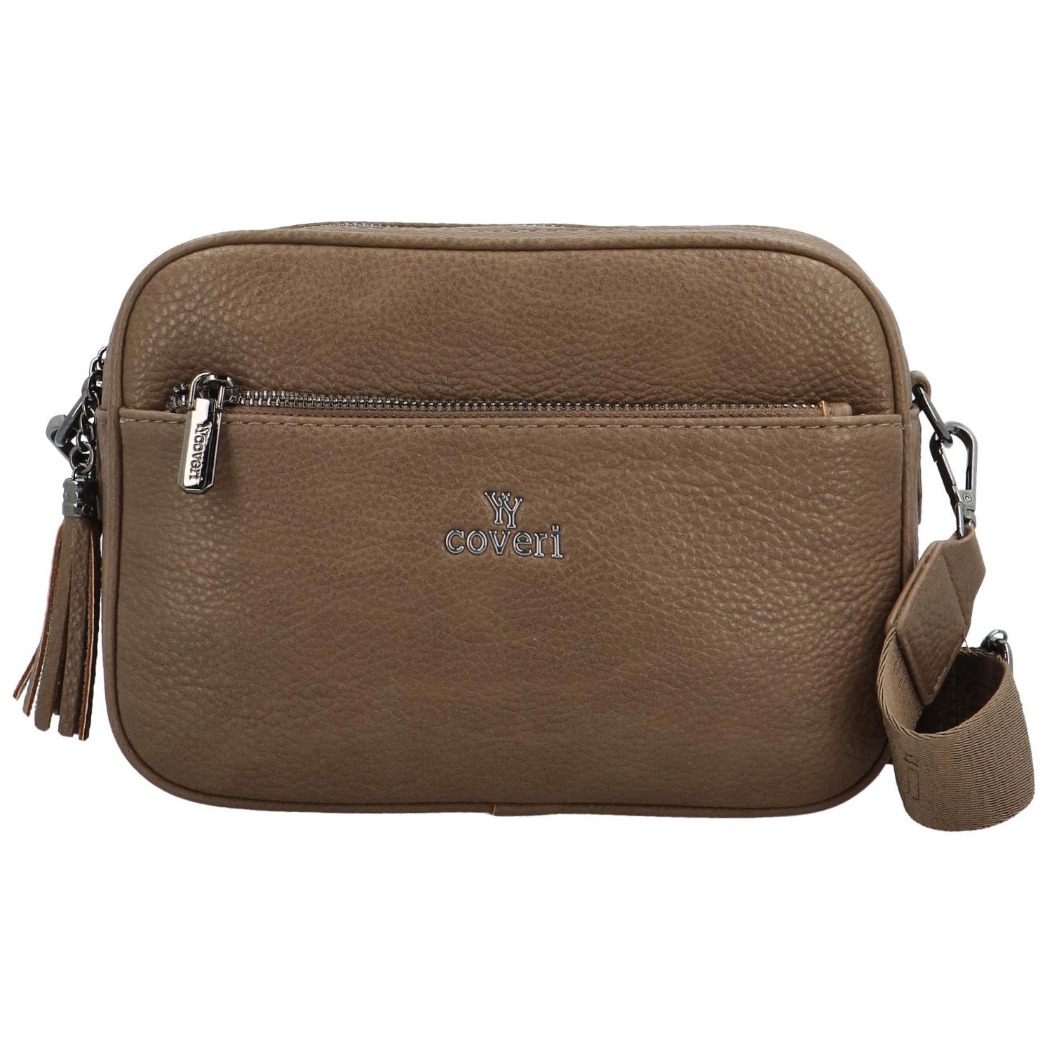 Dámská crossbody kabelka khaki - Coveri Tyris