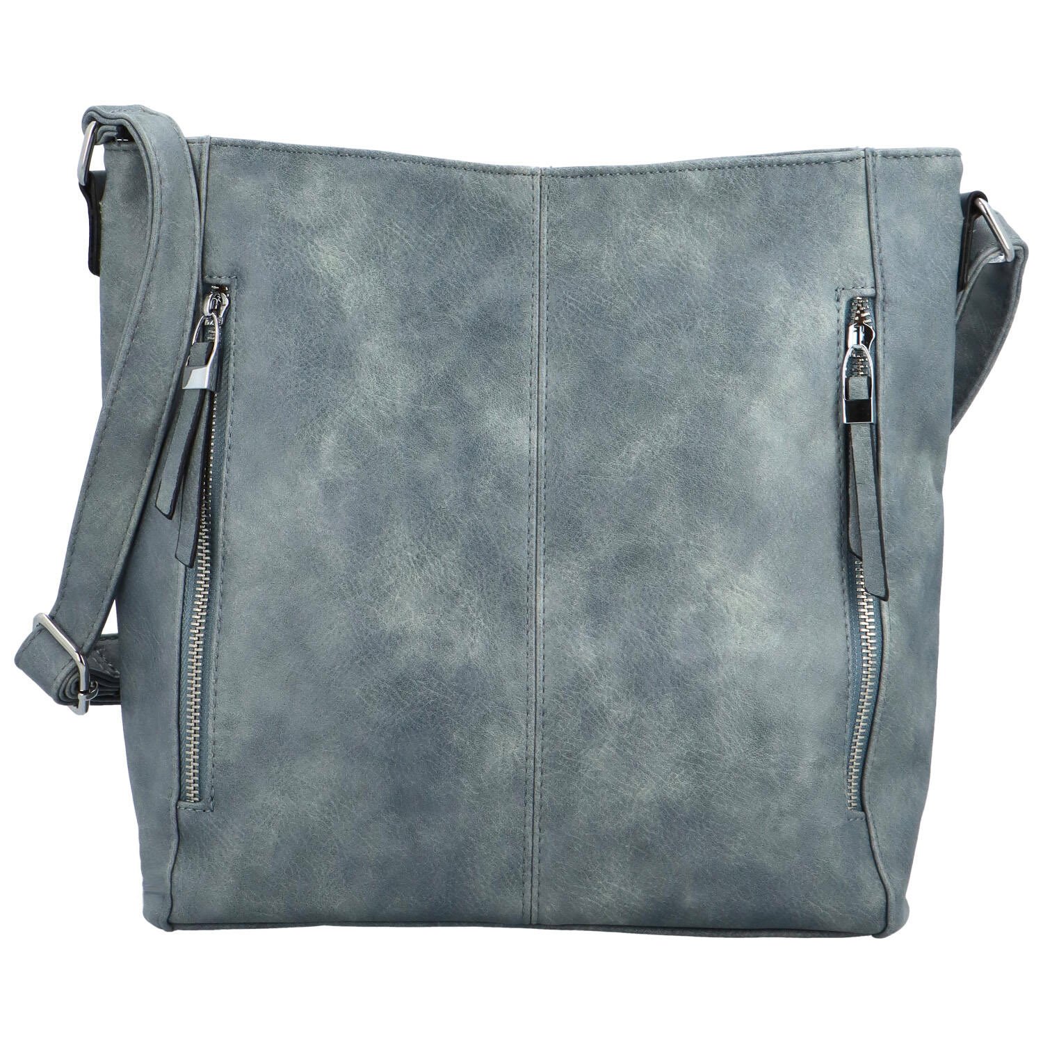 Dámská crossbody kabelka šedá - Firenze Freeda