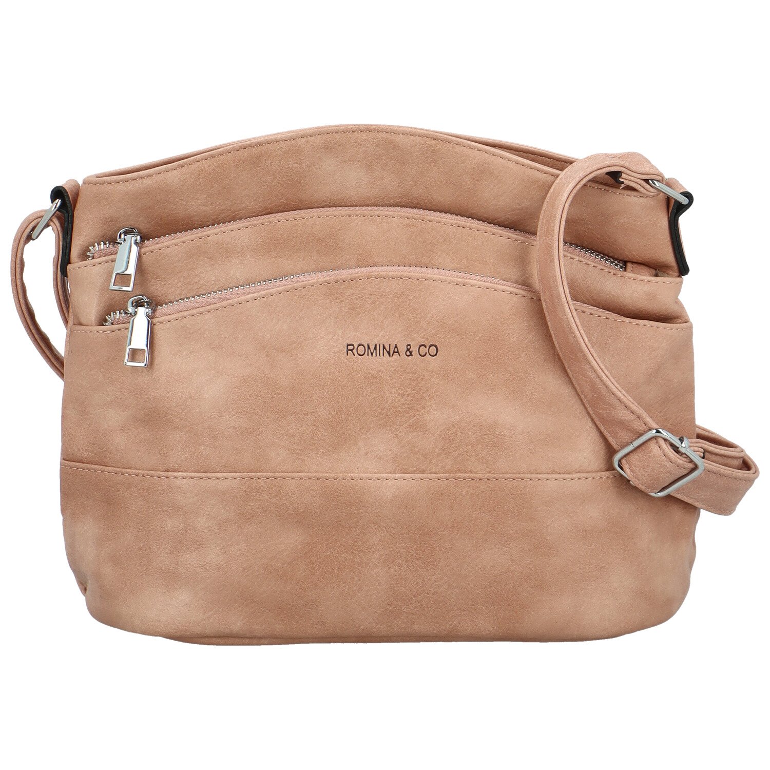 Dámská crossbody kabelka růžová - Romina & Co Bags Nerys