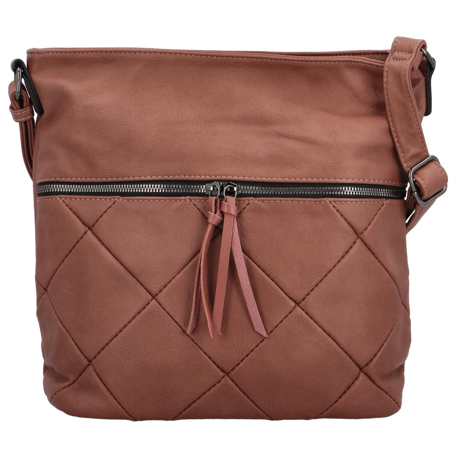 Dámská crossbody kabelka starorůžová - Firenze Ariff