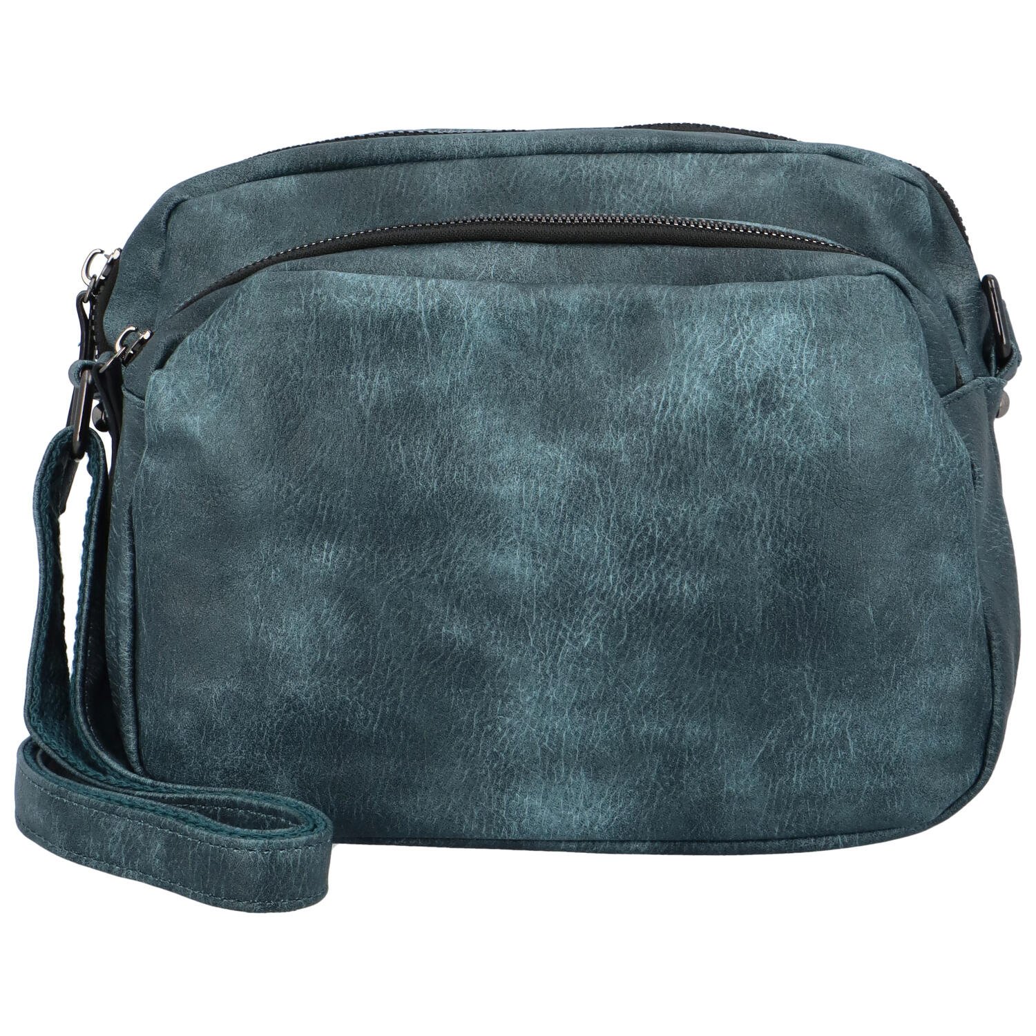 Dámská crossbody kabelka modrá - Paolo bags Denerie