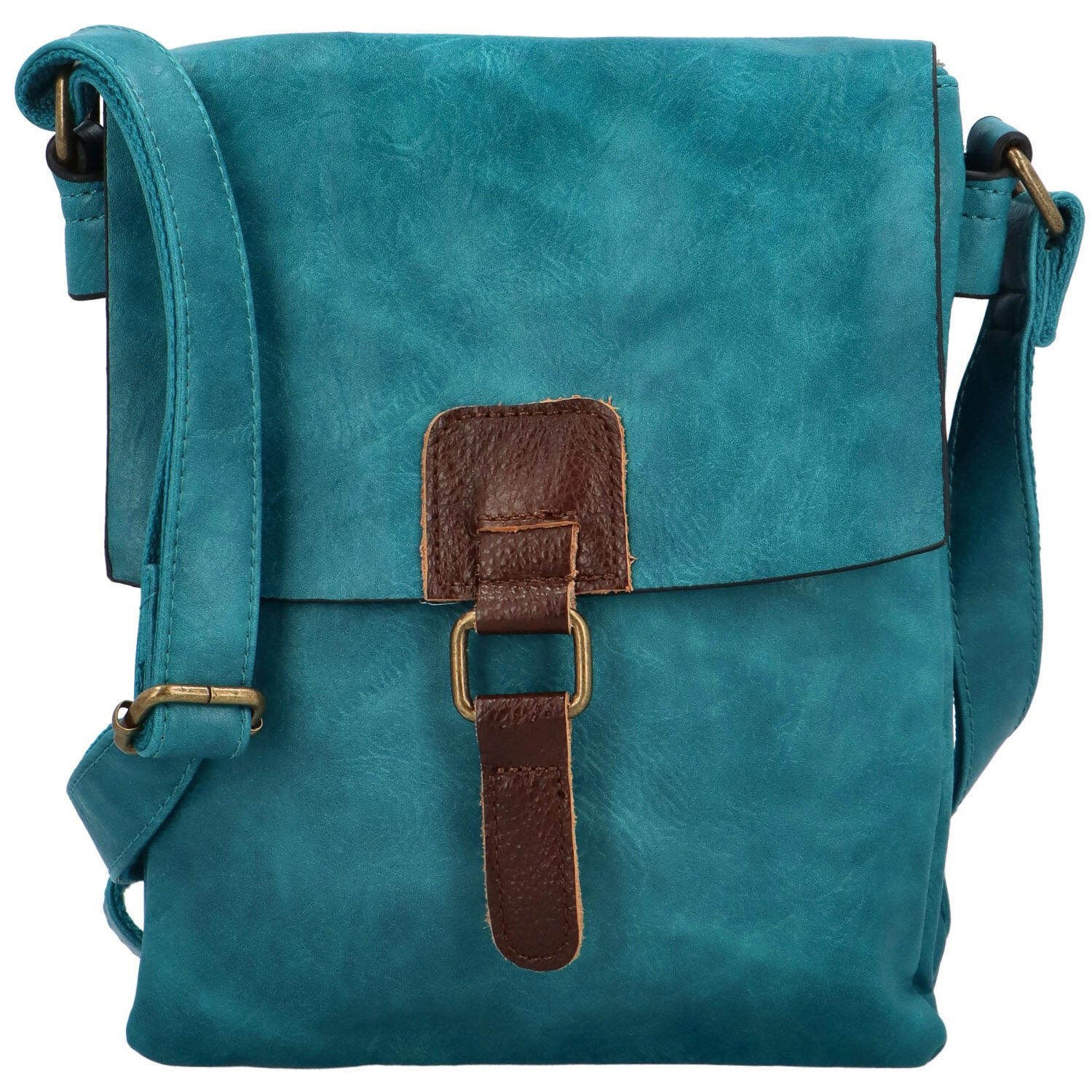 Dámská crossbody kabelka modrá - Paolo bags Oresta