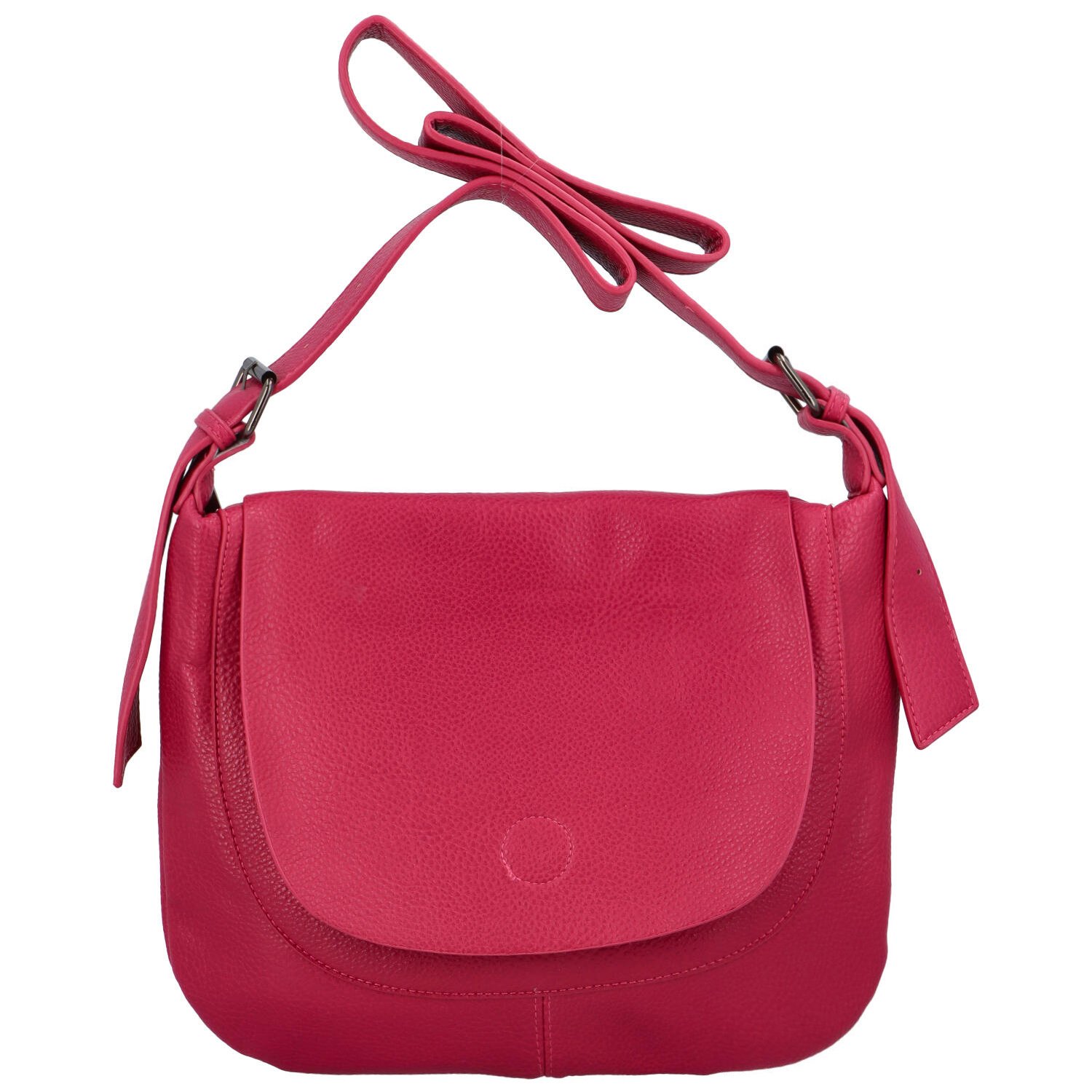 Dámská crossbody kabelka fuchsiová - Paolo bags Sisi