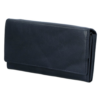 Dámská kožená peněženka tmavě modrá - Tomas Kalasia