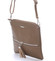 Originální dámská crossbody kabelka tmavá camel - David Jones Sanna