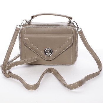 Malá atraktivní khaki dámská crossbody kabelka - David Jones Lalita