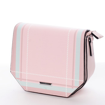 Trendy růžová crossbody kabelka - Silvia Rosa Medea