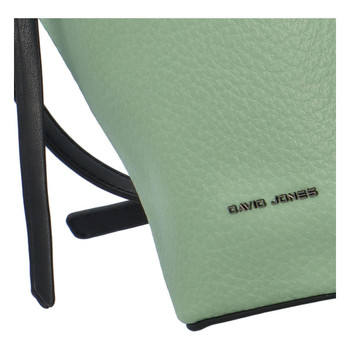 Dámská crossbody kabelka světle zelená - David Jones Emily