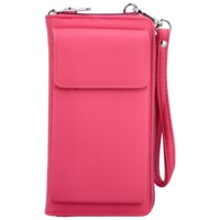 Dámská crossbody kabelka fuchsiová - Paolo bags Oresta