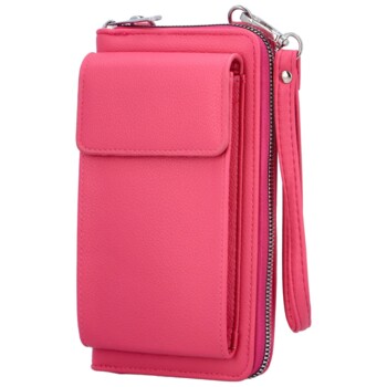 Dámská crossbody kabelka fuchsiová - Paolo bags Oresta