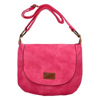 Dámská crossbody kabelka fuchsiová - Paolo Bags Jacquilinie