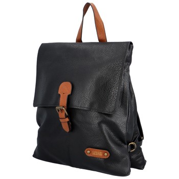 Městský batoh kabelka černý - Coveri Karlio