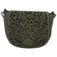 Dámská kožená crossbody kabelka khaki - ItalY Betteryela