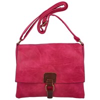 Dámská crossbody kabelka fuchsiová - Paolo Bags Jostein