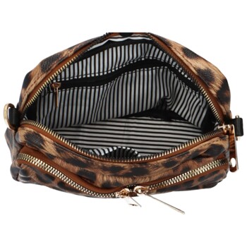 Dámská crossbody kabelka hnědá - MaxFly Walleska