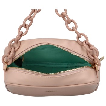 Dámská crossbody kabelka pudrově růžová - DIANA & CO Aftery