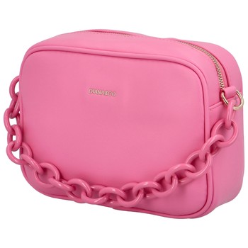 Dámská crossbody kabelka sytě růžová - DIANA & CO Aftery