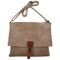 Dámská crossbody kabelka béžová - Paolo bags Axain