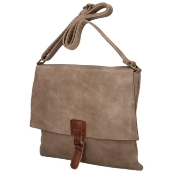 Dámská crossbody kabelka béžová - Paolo bags Axain